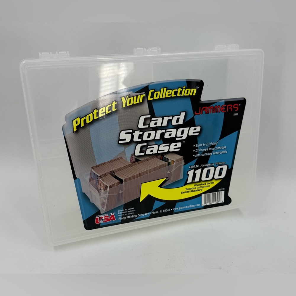 Plano Jammers Jumbo Card‎ Storage Case Original Holds 1100 Cards NWT